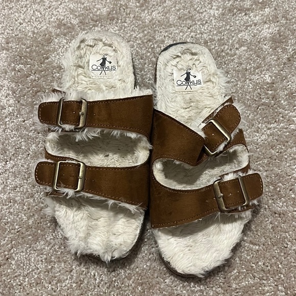 Corkys Shoes - Woman’s Corkys Fur Slides